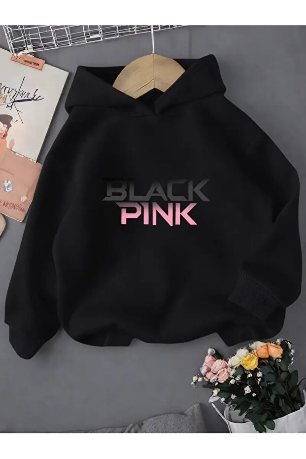 هودي سميك من Young BlackPink مكون من 3 خيوط