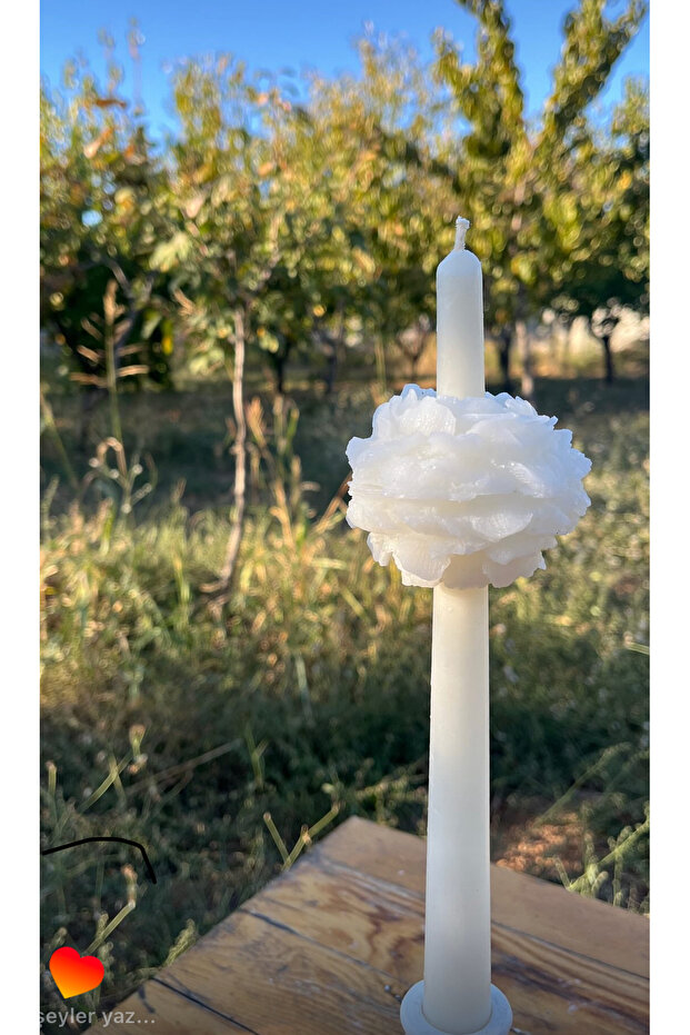 Şakayık Şamdan Mum - 2