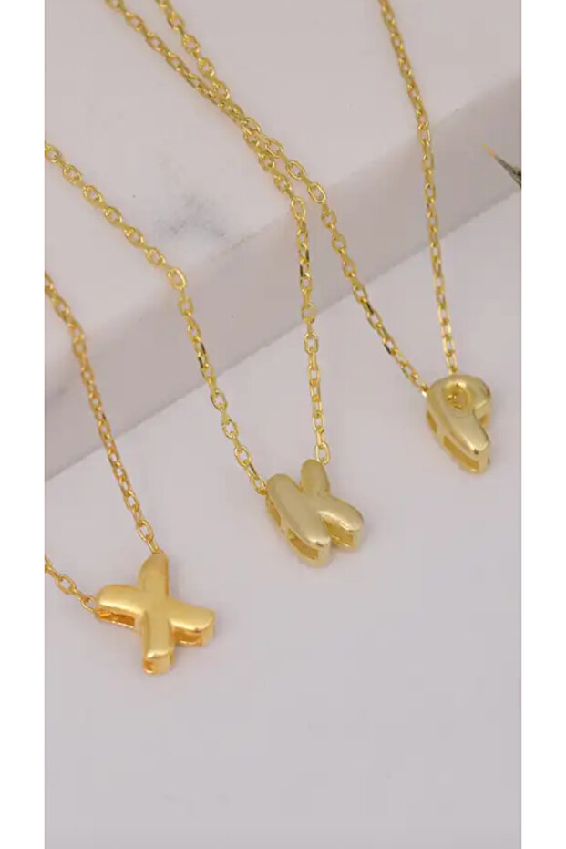 Minimal Balon Harfini Seç 925 Ayar - 2