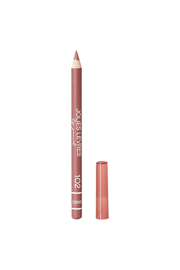 Jolies Levres Lip Liner - 102 Rose Nude - Precise Definition & Long-Lasting Wear