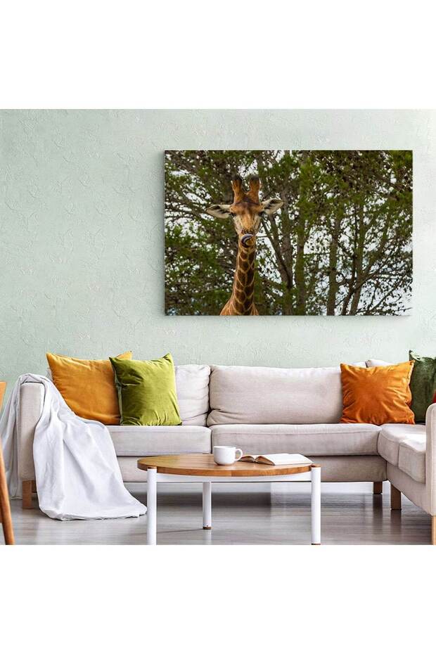 Tablou cap girafa, cod 3229 - 5