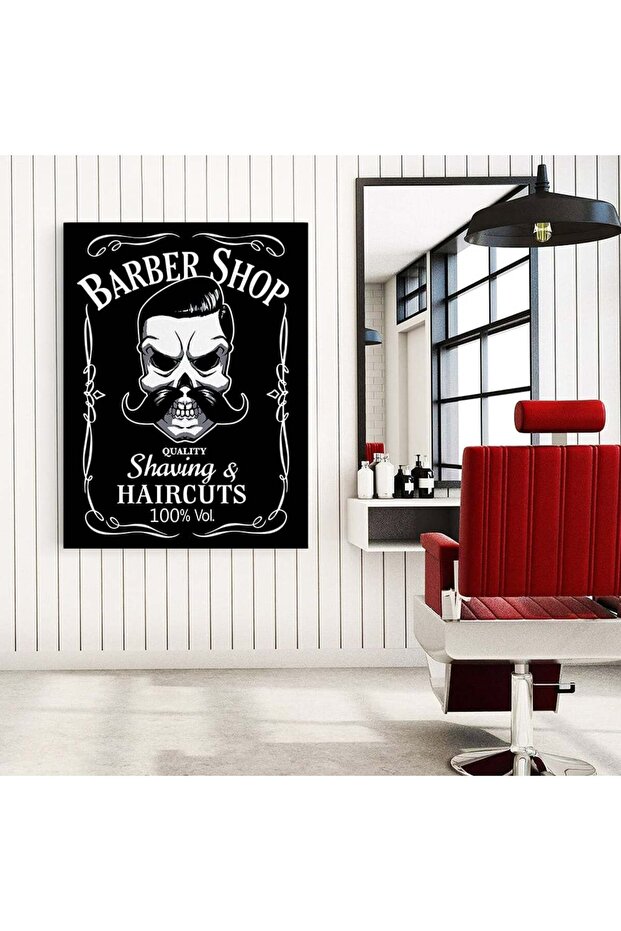 Barber Shop Tablou Shaving, cod 2497 - 3