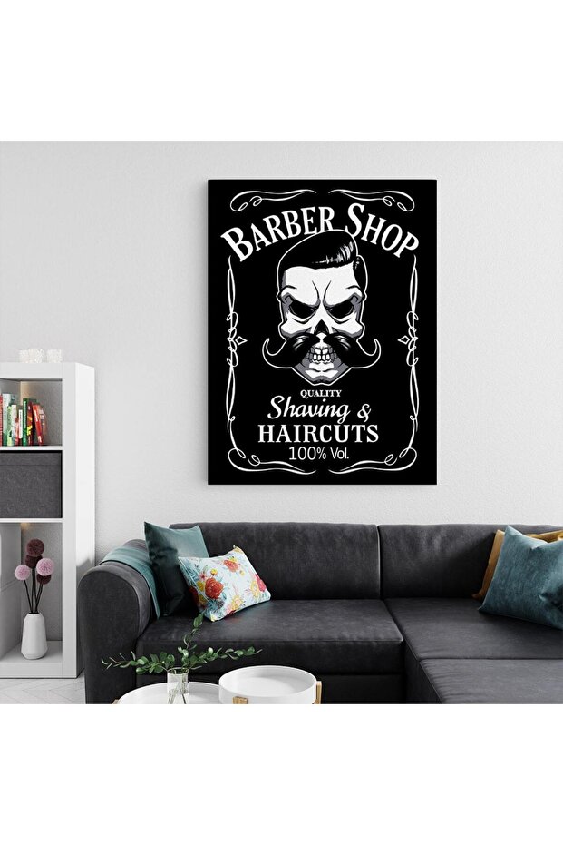 Barber Shop Tablou Shaving, cod 2497 - 5