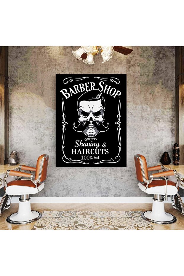 Barber Shop Tablou Shaving, cod 2497 - 4
