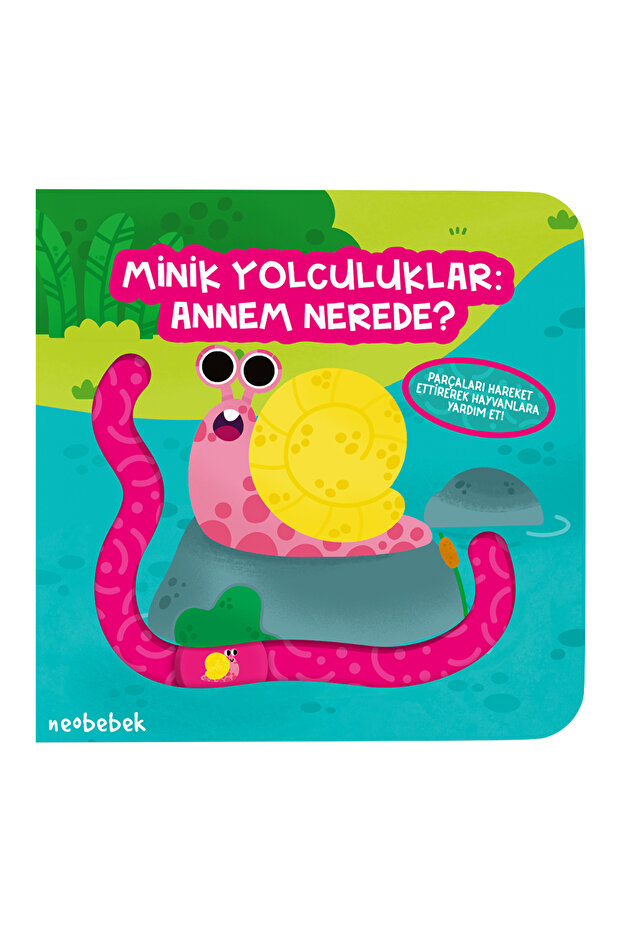 Minik Yolculuklar: Annem Nerede? - Parmak Takipli Kitap - 1