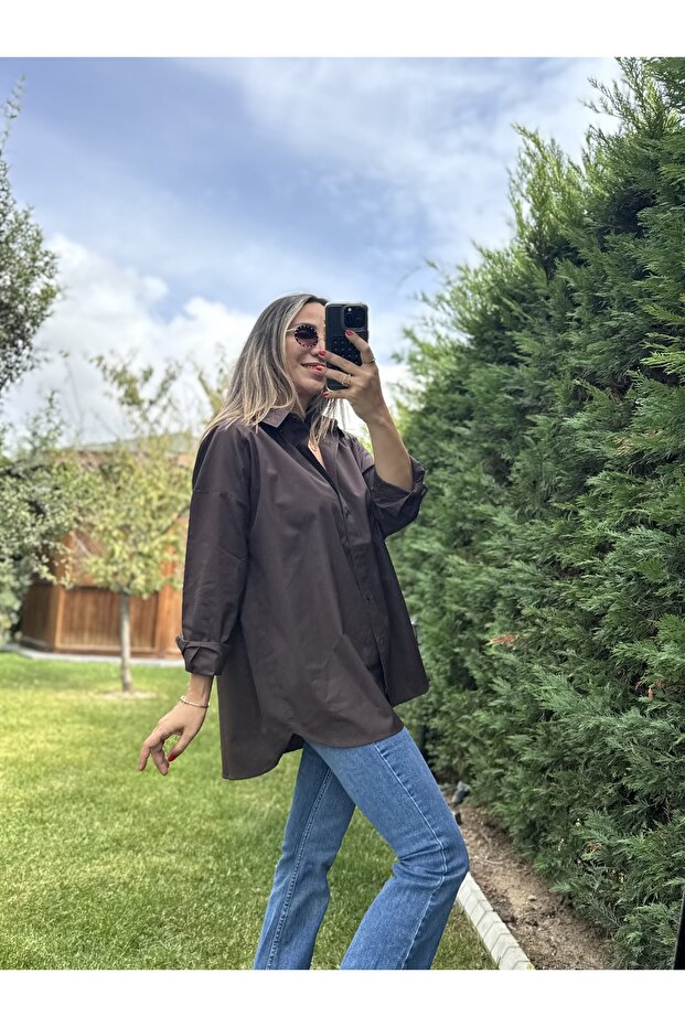 Perry Oversize Gömlek - 4