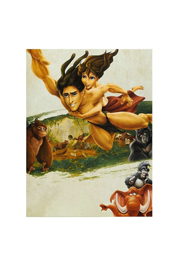 Tablou Tarzan desene animate, cod 4823 - 2
