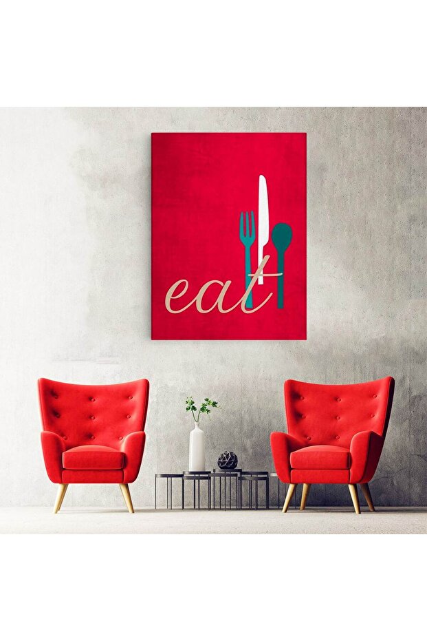 Fork knife spoon set painting, code 3911 - 5