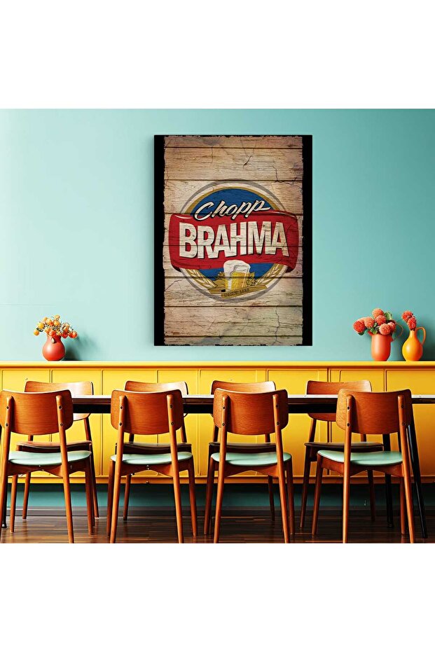 Tablou logo bere Brahma, cod 4135 - 6