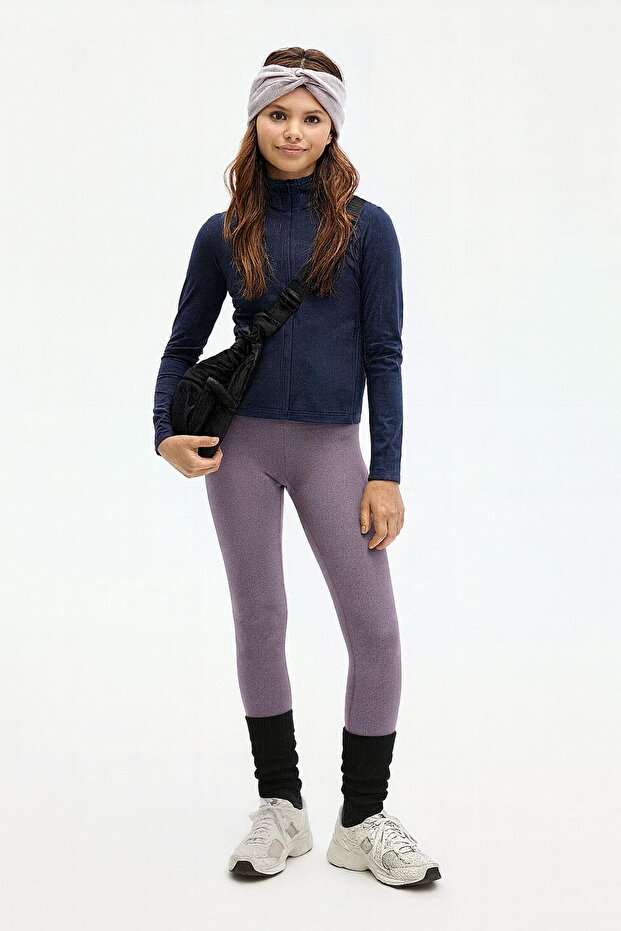 3 Adet Basic Kalın Pamuk Karışımlı Çocuk Tozluk ( 5-16 Yaş ) - 4