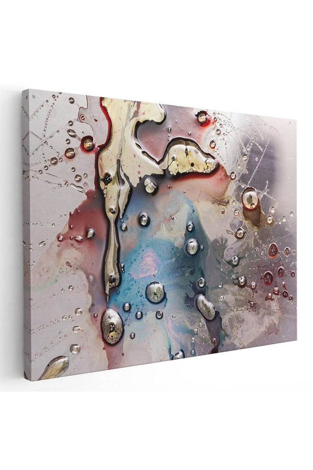 Tablou fundal abstract crem, cod 2106