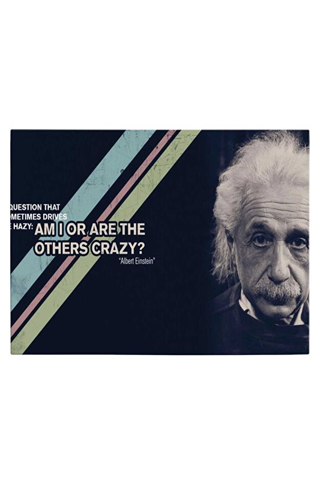 Albert Einstein motivational message painting, code 2688 - 2
