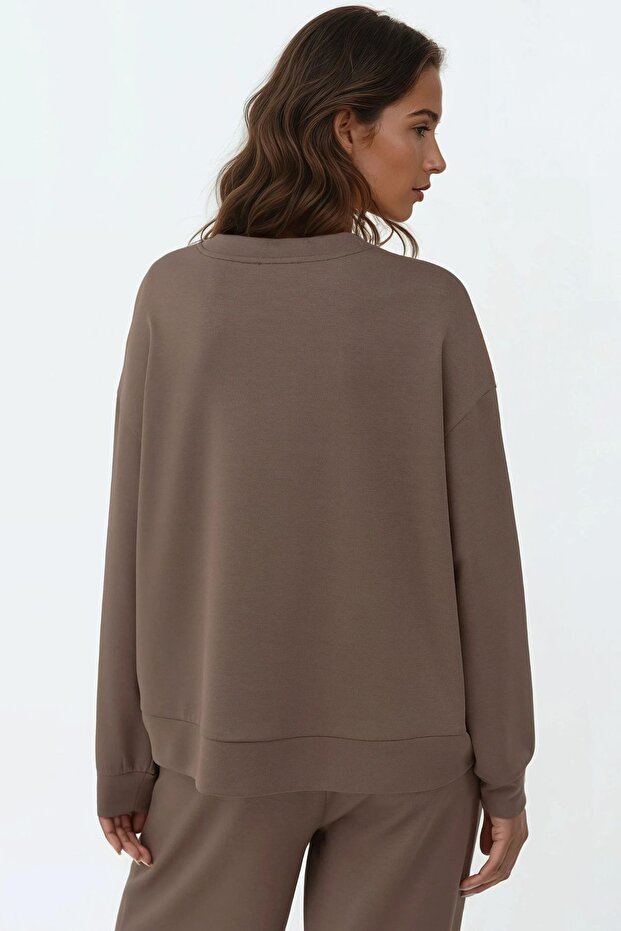 Modal Touch Basic Sweatshirt - 2