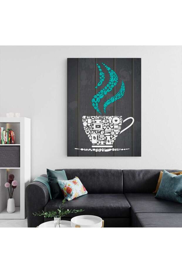 Tablou ceasca de cafea, cod 3887 - 6