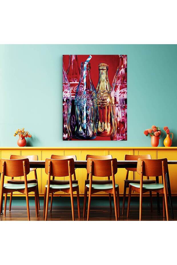 Coca-Cola bottle painting, code 4078 - 6