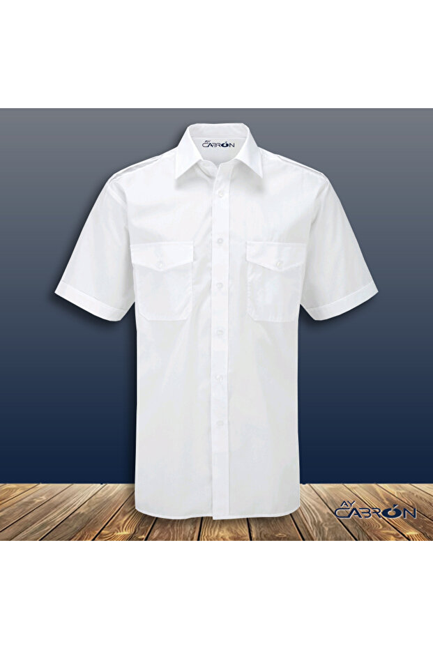 قميص طيار بأزرار - 1