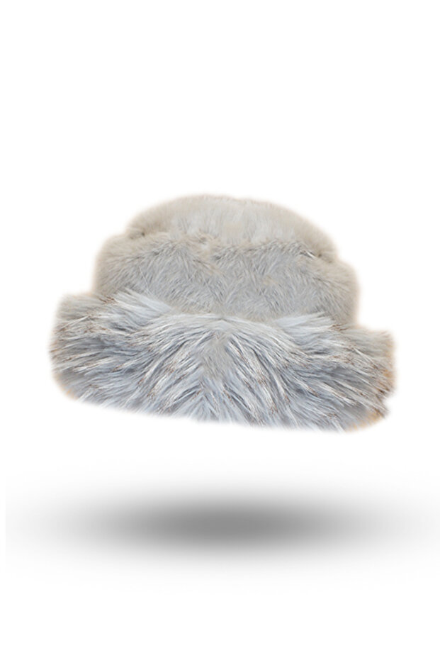 Caciula eleganta pufoasa dama iarna - 1