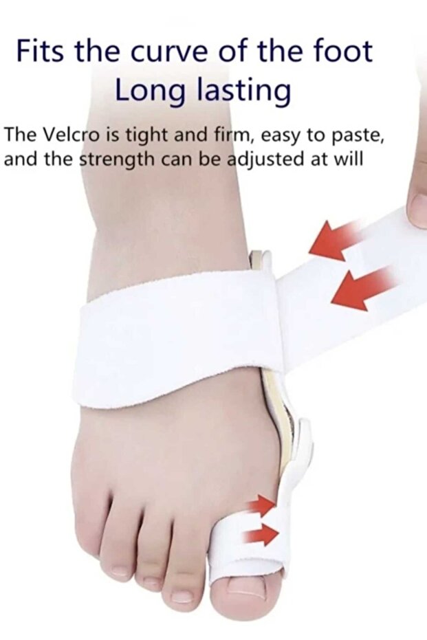 جبيرة لعلاج انحراف الإبهام في القدم قطعة واحدة - 4