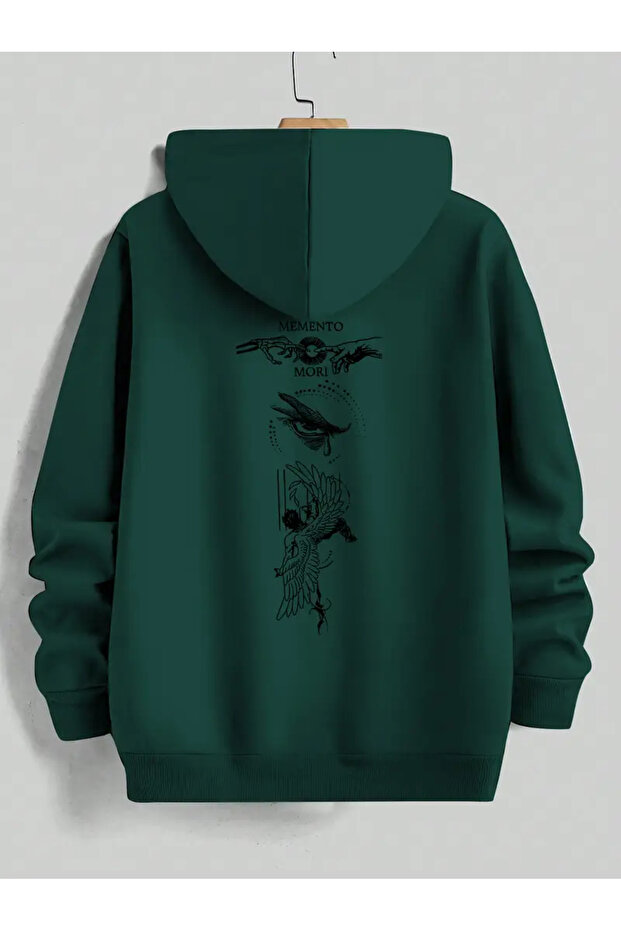 Gothic Art Pattern Oversize Men's Hoodie