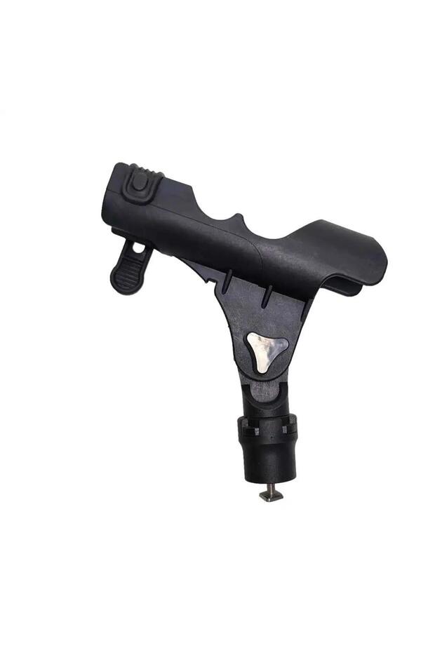 Sliding Base Fishing Rod Holder for Kayak Marine Boat PVC Inflatable Boat Hand Rail Dinghy Raft Boat