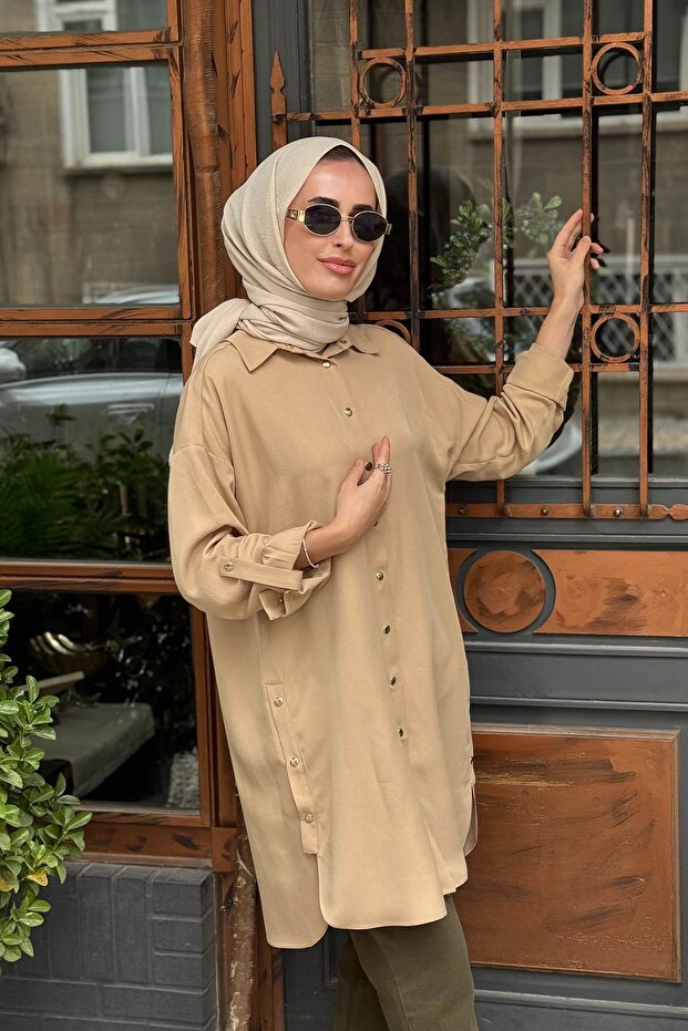 Tunik 10002521211023 Bej - 3