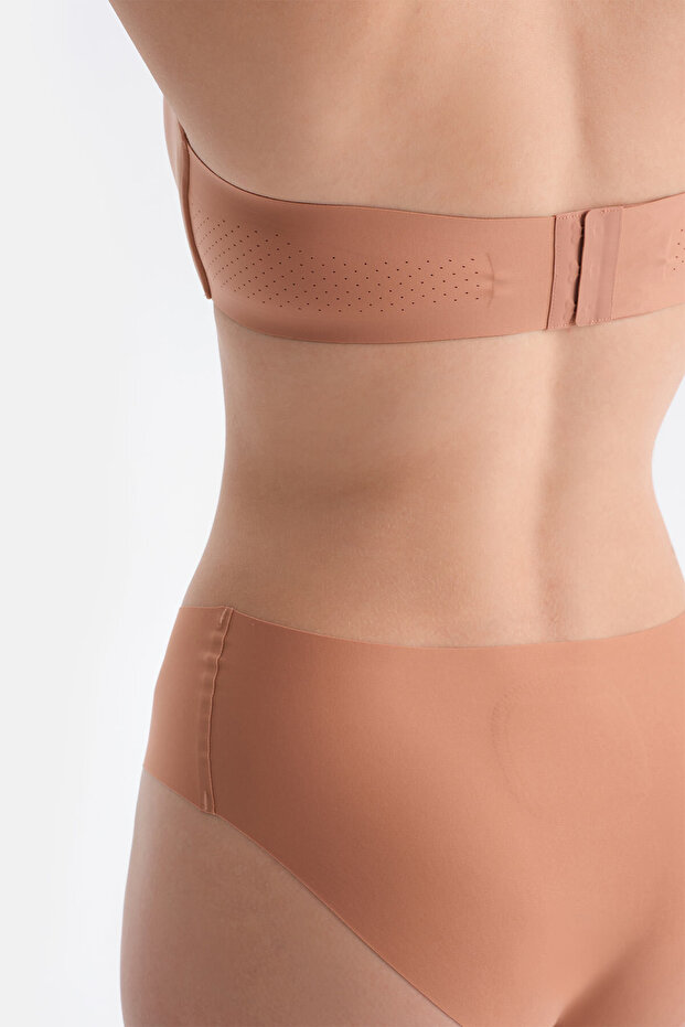 Brown Alıce Strapless Bra - 7