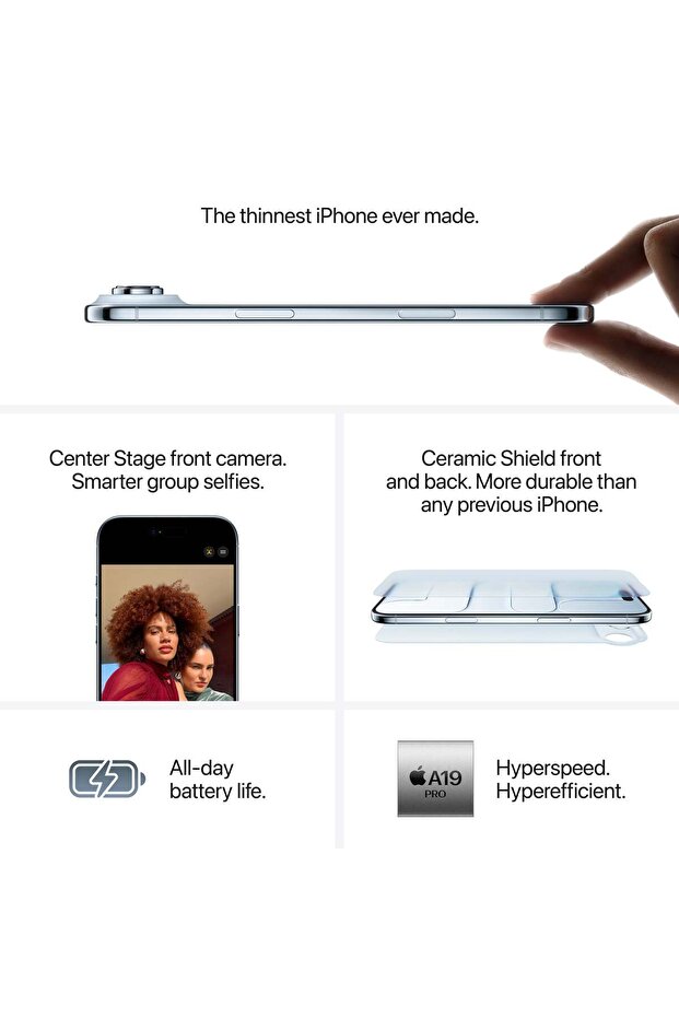 iPhone Air 256GB Cloud White - 6