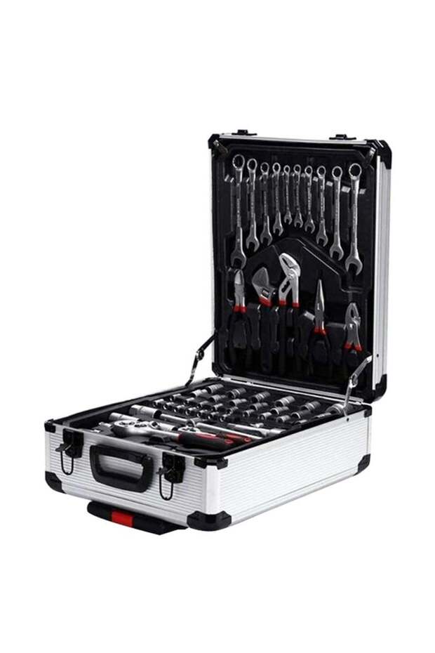 187-Piece Professional Tool Set With Aluminum Box Multicolour