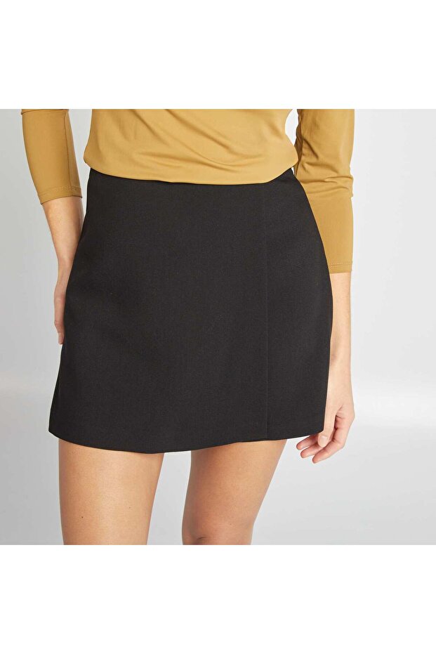 تنورة سوداء عالية الخصر - 6