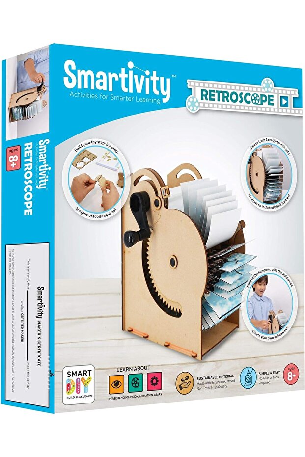 Retroscope Engineering STEAM Learning Toy Construction Kit for Kids Ages 8 and Up - 1