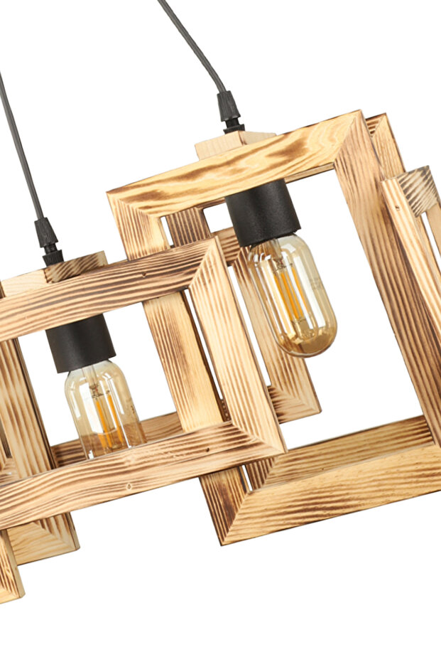 Ligna 3.Lü Ahşap Avize - 3