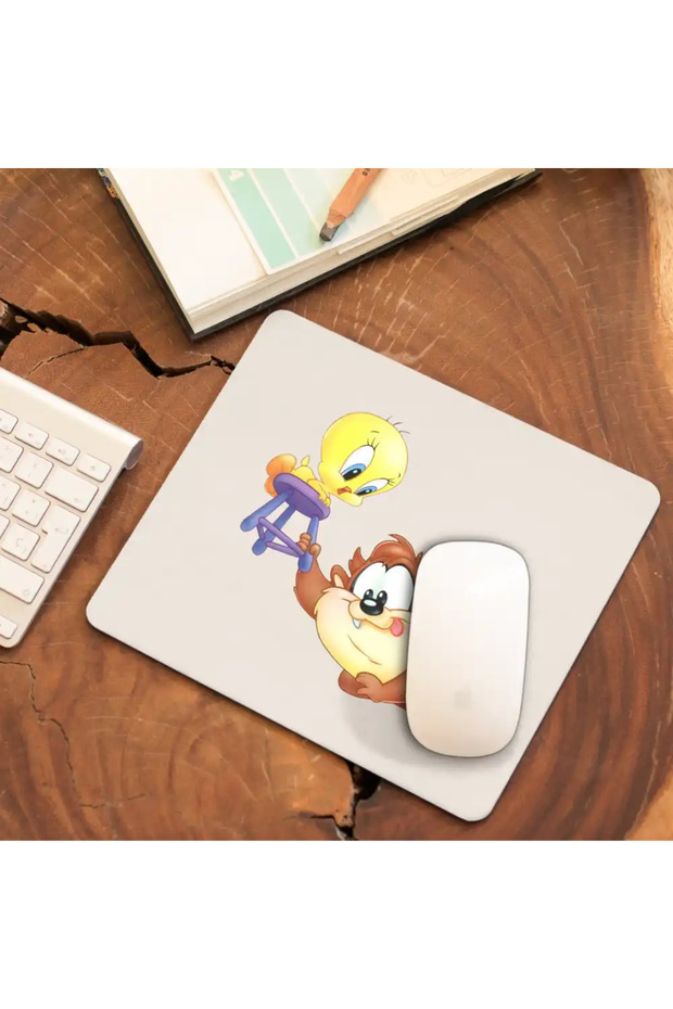 Mousepad Taz Tweety Devil Chibi Babies - 3