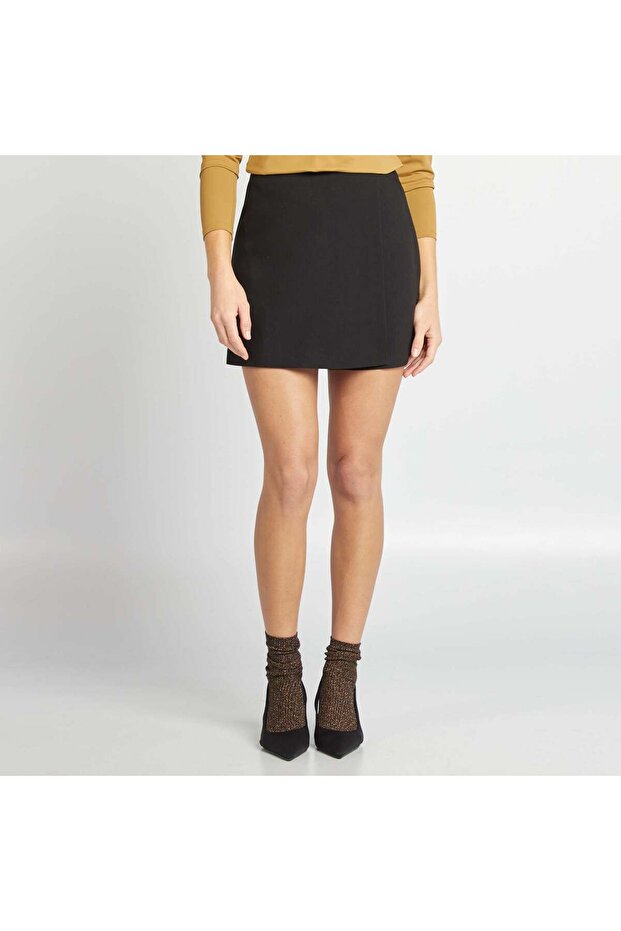 تنورة سوداء عالية الخصر - 3