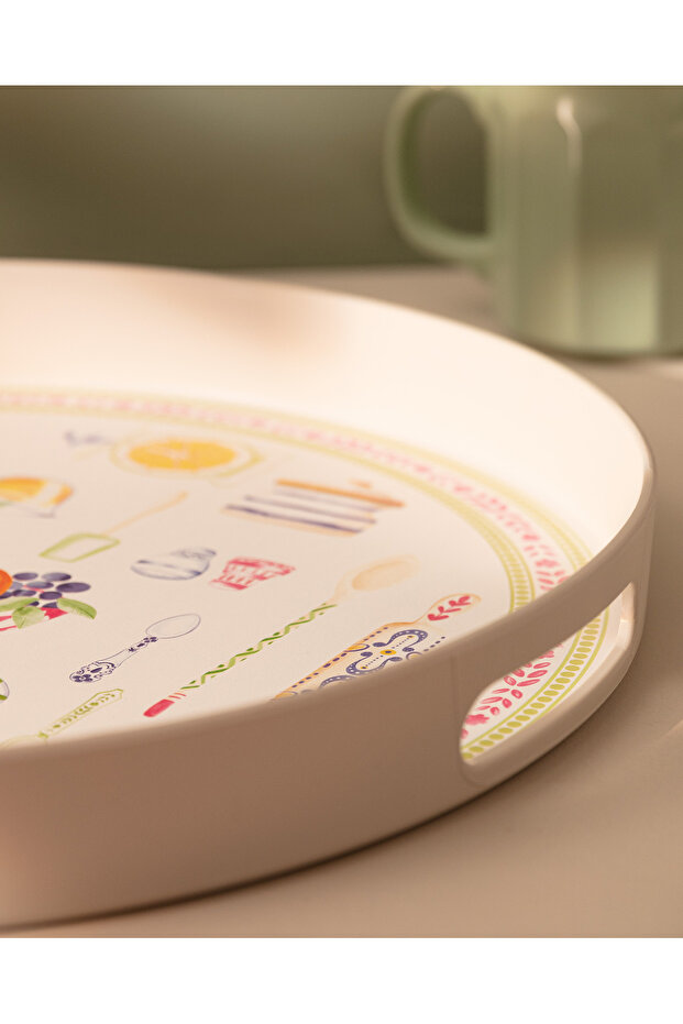 صينية طعام مستديرة - 3