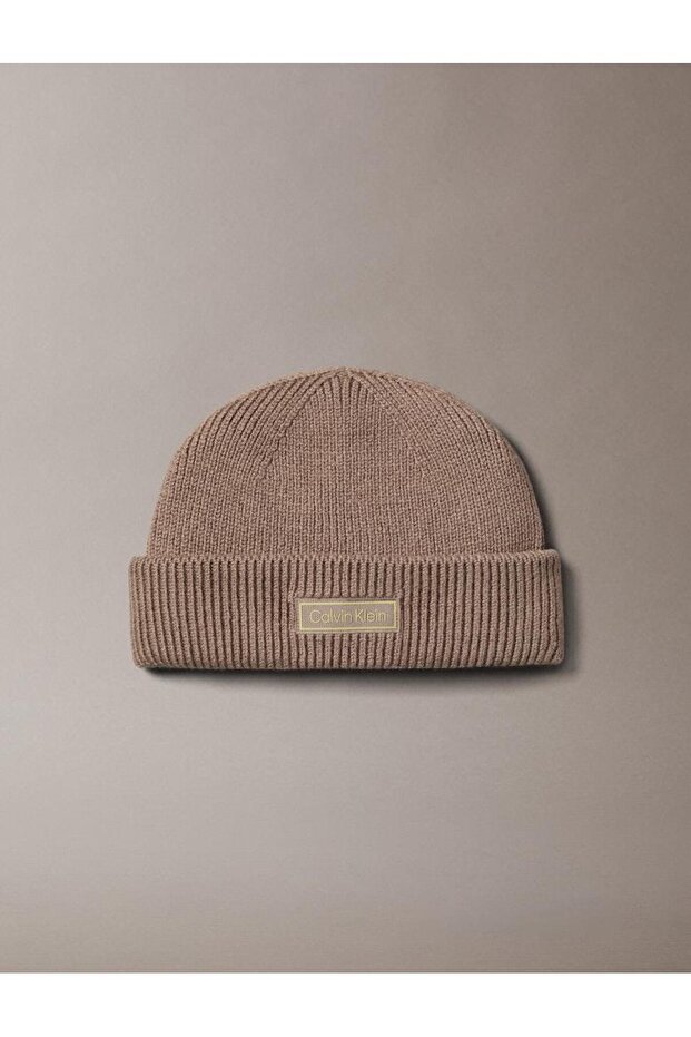 PATCH CHUNKY RIB DOCKER BEANIE - 1