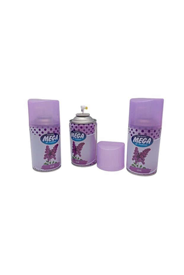 Rezervă odorizantă de cameră MEGA, LILAC, 3x205ml - 2