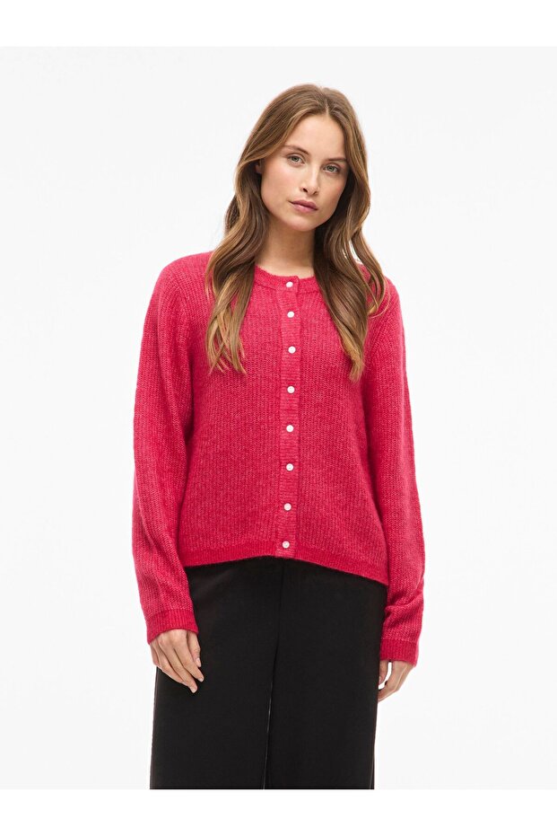 Strickjacke VILORY Rundhals - 1