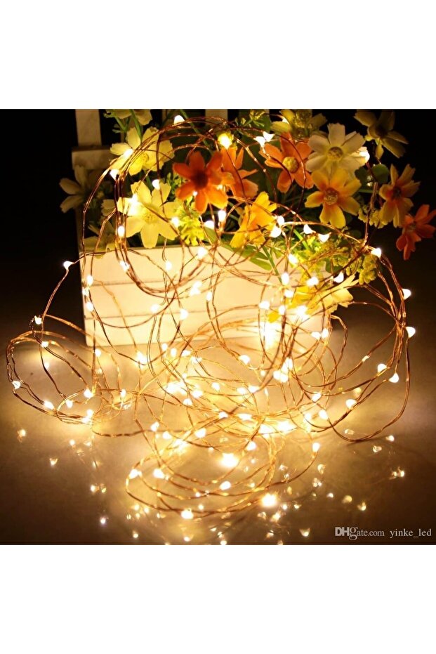 Lumini de Crăciun, 15m, 150 LED-uri, Liniare, Alb cald, 8 moduri de iluminare, Transformator, Interconectabile, 3 - 3