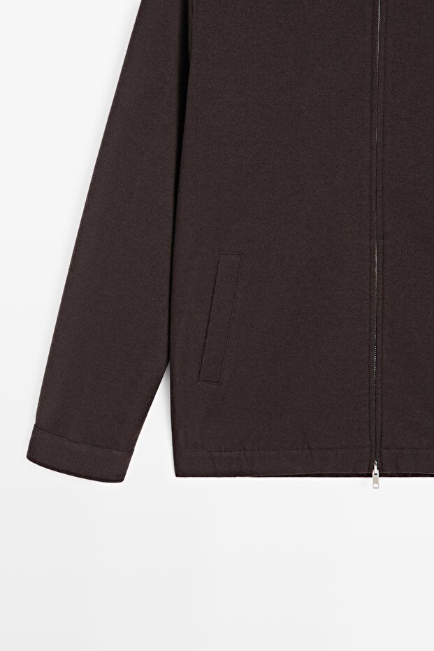 Kaşe crop ceket - 7