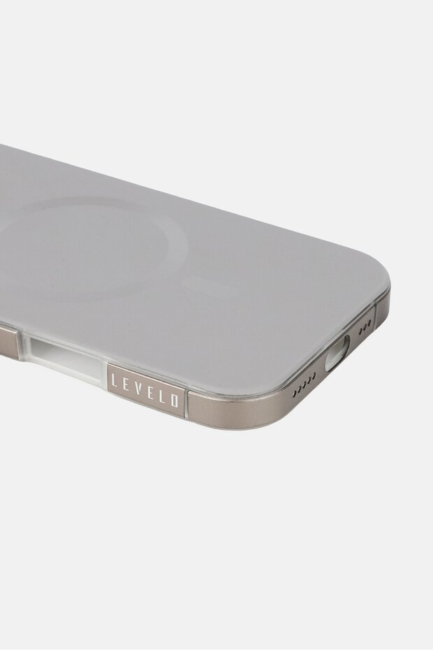 جراب حماية أوبوليس لجهاز iPhone 16 Pro، رمادي - 4