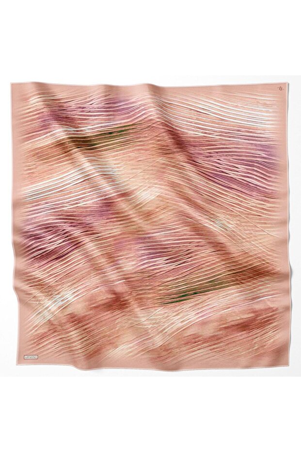 Eșarfă de mătase - 9143D-55 - Tivil - 1