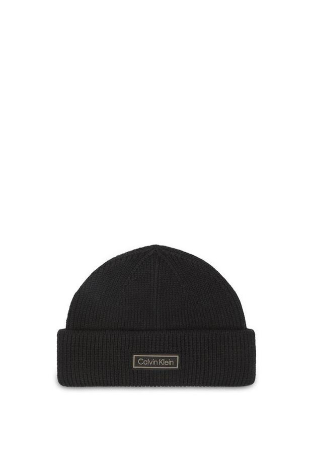 PATCH CHUNKY RIB DOCKER BEANIE - 4