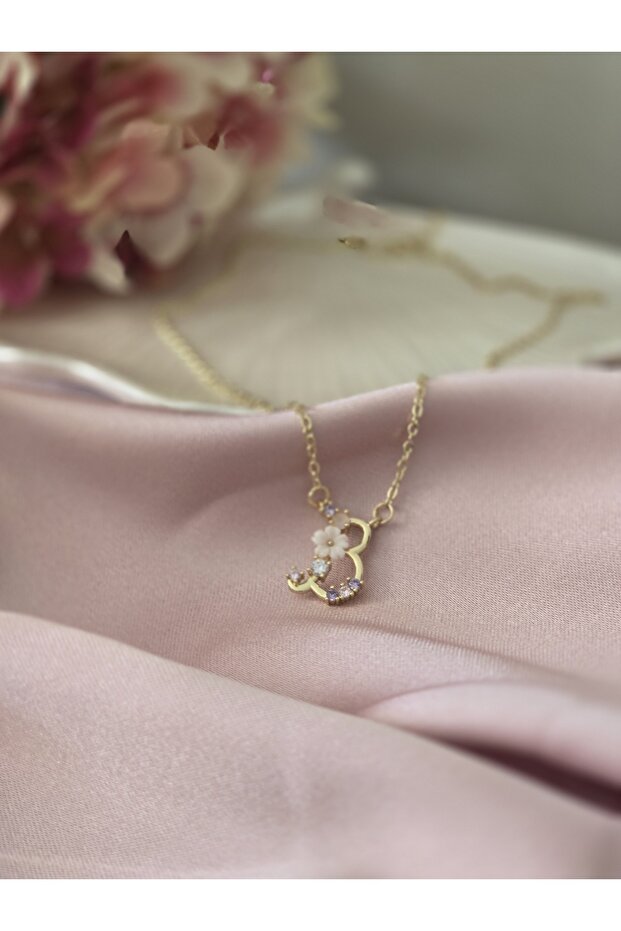 Çelik harf kolye - 3