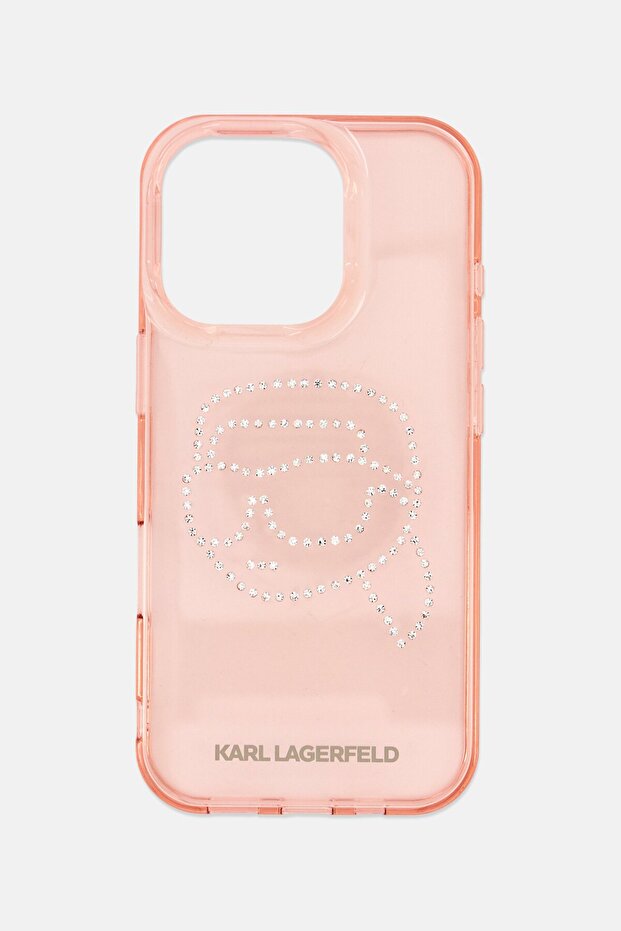 iPhone 16 Pro Brand Logo Silicone Protective Case, Pink