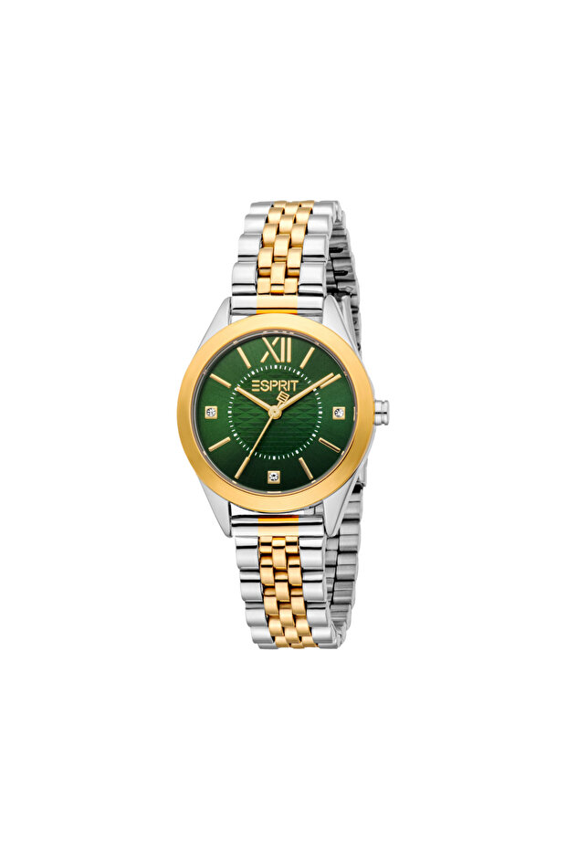 Women's Silver/Gold Watch | Es1l434m1065