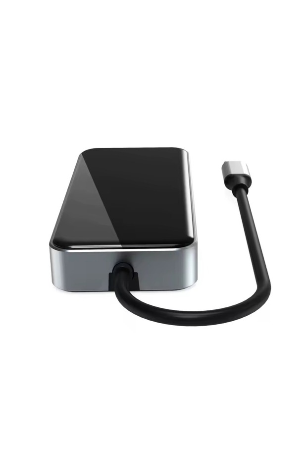 Type-C Hub - 10in1 Çoklu Adaptör, 4K HDMI, RJ45, 5Gbps USB 3.0, SD/TF, 55W PD Şarj Destekli | HC76 - 7