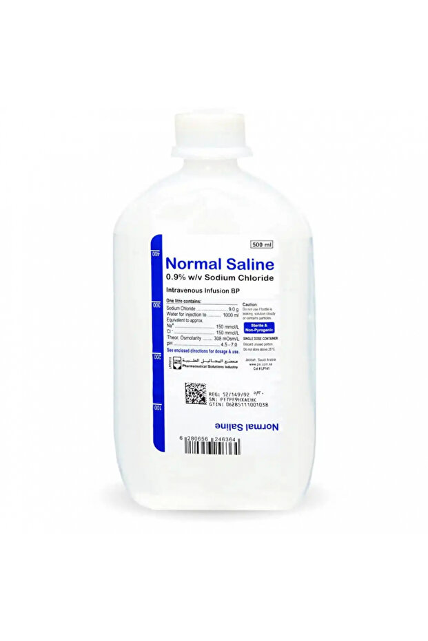 Normal Saline Solution, 500 ml - 1