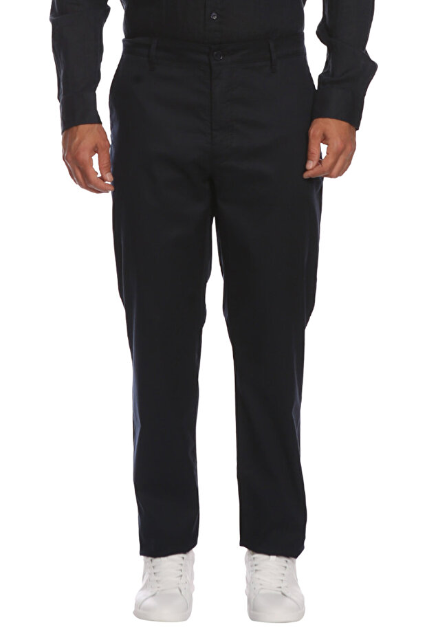 Lacivert Pantolon - 2