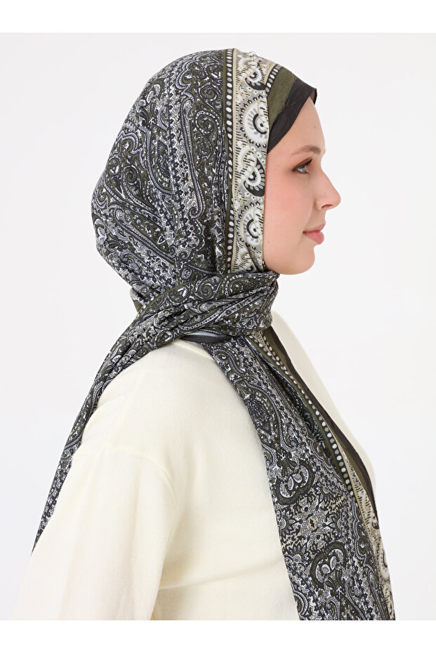 Shawl - Multicolored - V16-Tuva - 3