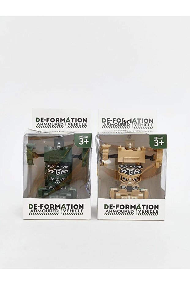 Arabaya Dönüşen Oyuncak Robot (W5) - 1